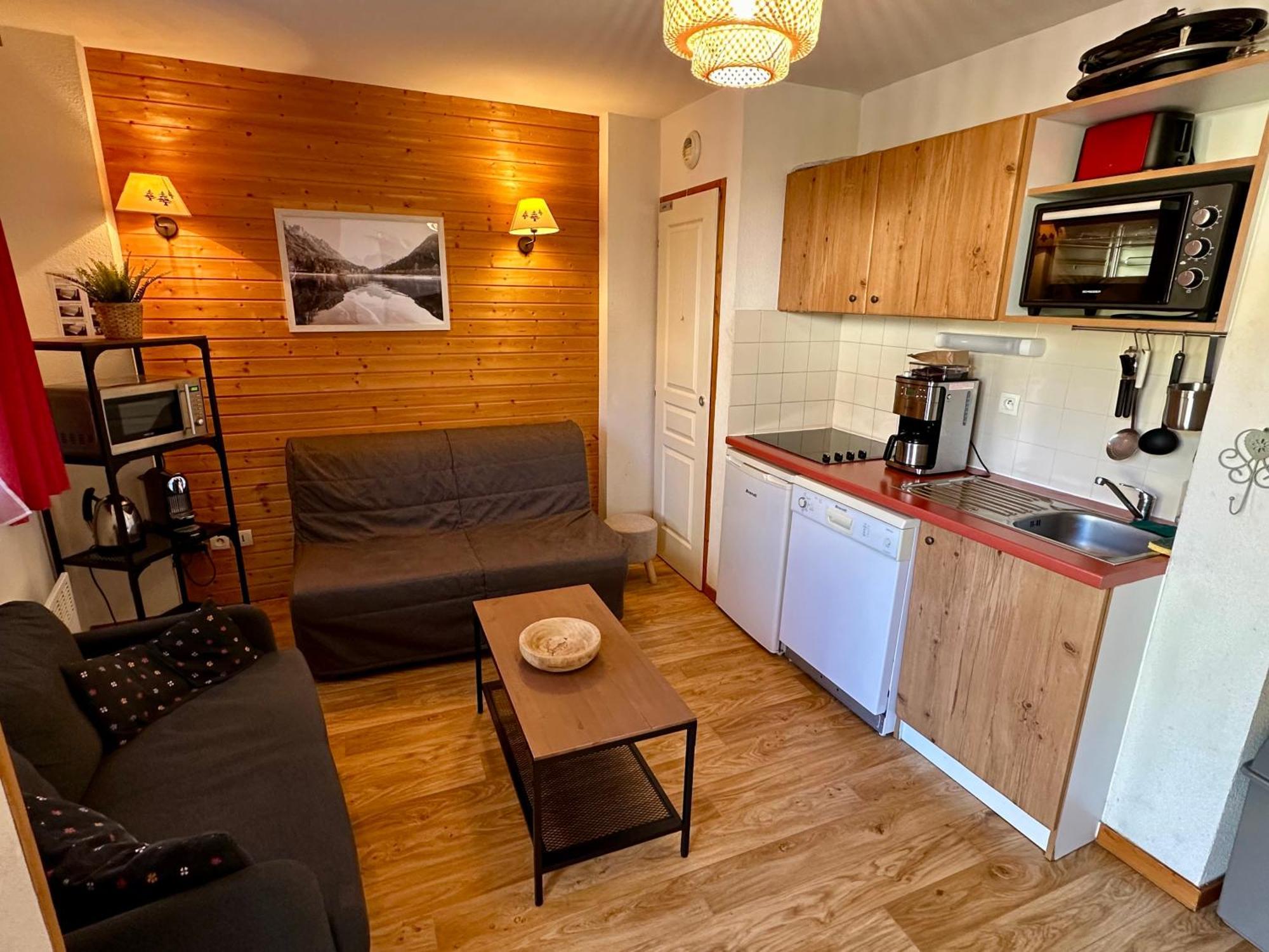 Charmant Appartement Confortable Pour 6 Personnes 40M2 Pied Pistes, Piscine, Wifi, Parking Chamrousse Exterior photo