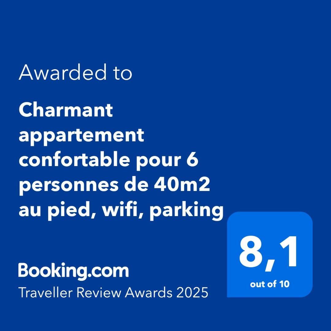 Charmant Appartement Confortable Pour 6 Personnes 40M2 Pied Pistes, Piscine, Wifi, Parking Chamrousse Exterior photo